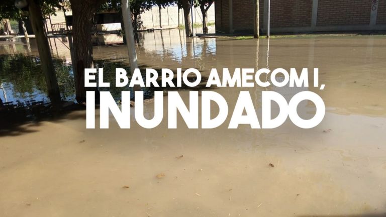 Vecinos Del Barrio Amecom I Denuncian Que Se Inundan Cada Vez Que