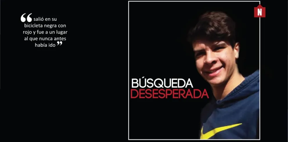 Un joven desapareció al salir de su casa y la familia pide ayuda para encontrarlo