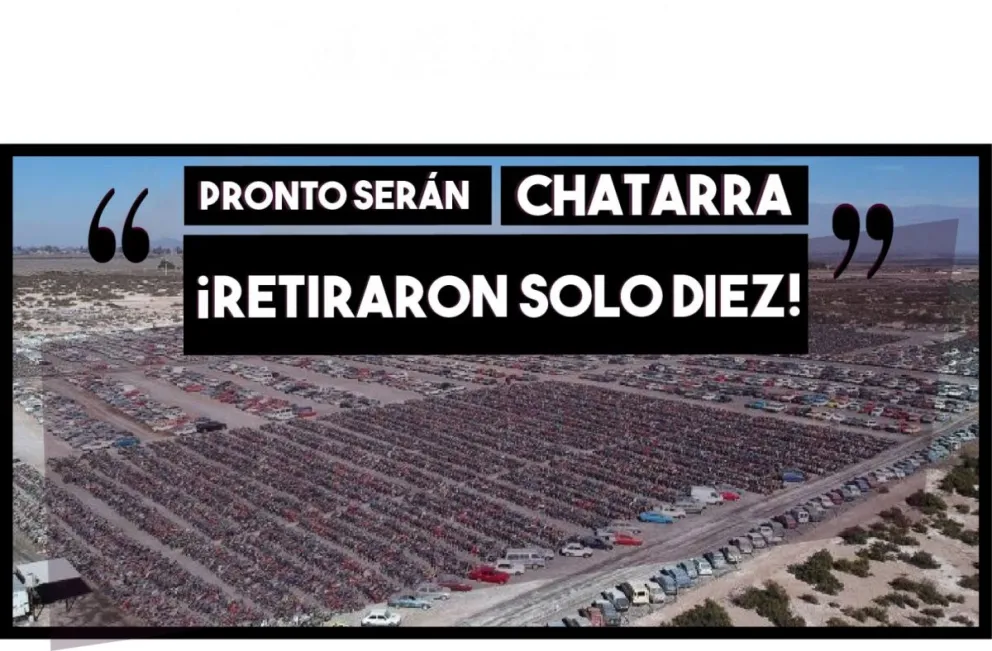 Nadie quiere a los viejos: de 16 mil vehiculos, solo retiraron 10 del depósito fiscal