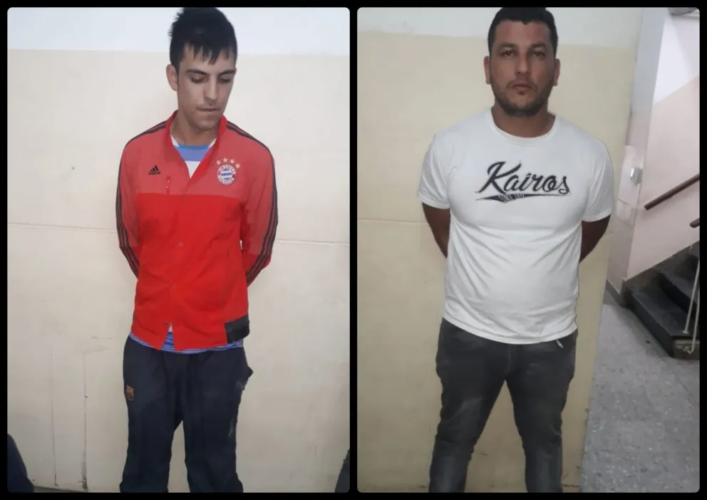Quisieron escapar de la policía y fueron detenidos por portación de arma