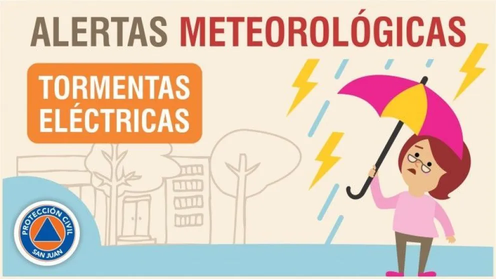 Cerrá las ventanas que pronosticaron tormentas