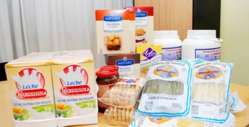Este lunes, empieza la entrega de módulos alimentarios para celíacos