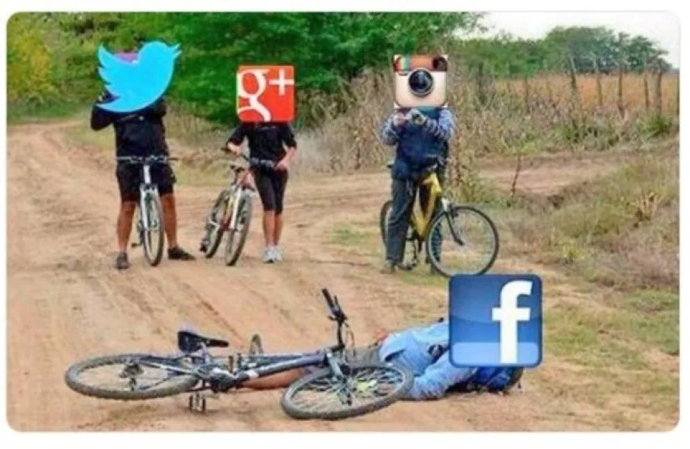Oh no! y ahora qué haremos sin Facebook ni Instagram