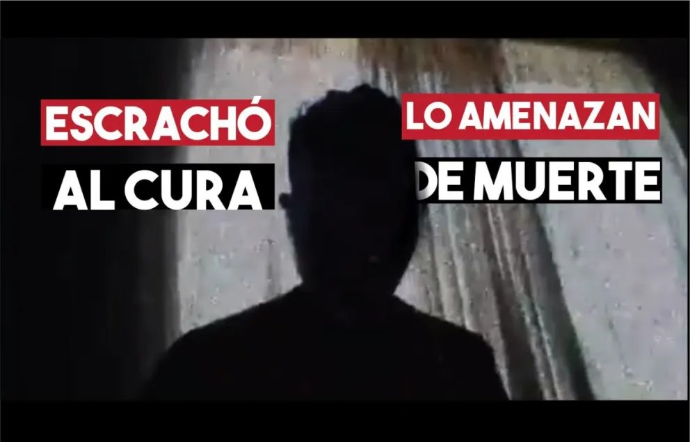 Tras la denuncia contra el cura: amenaza de muerte y apología a la pedofilia en un video