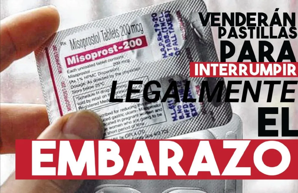 Venderán pastillas para interrumpir legalmente el embarazo