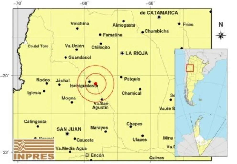 Un fuerte temblor se sintió en San Juan