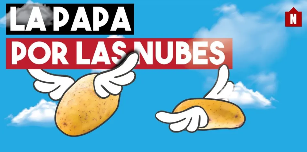 La papa por las nubes
