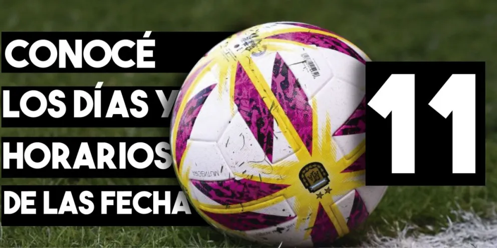 Conoce los días y horarios de la fecha 11