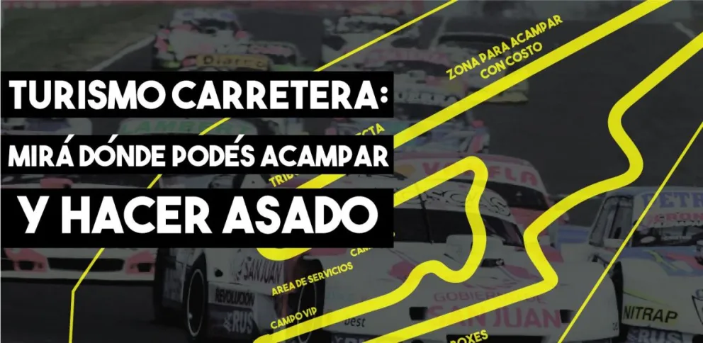 Te contamos dónde acampar y hacer asado