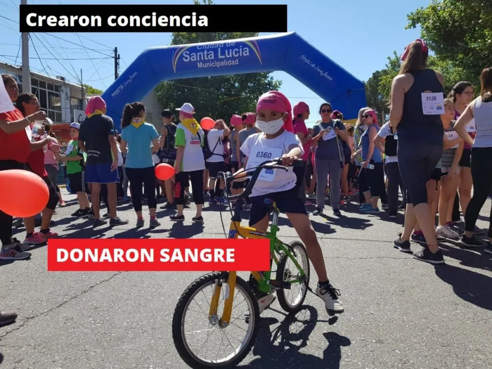 CorreCaminata para concientizar sobre la donación de sangre