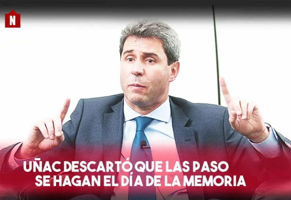 Uñac descartó que las PASO se hagan el 24 de marzo
