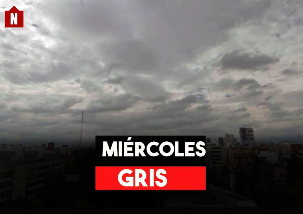 Cielo nublado y posibles lluvias, lo que traerá este miércoles