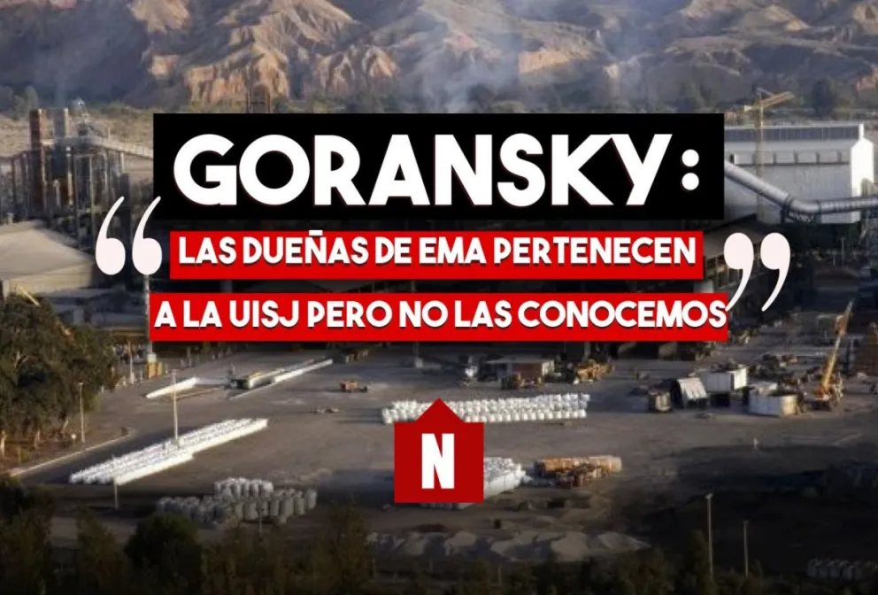 Goransky: "No conocemos a las dueñas de la Electrometalúrgica"