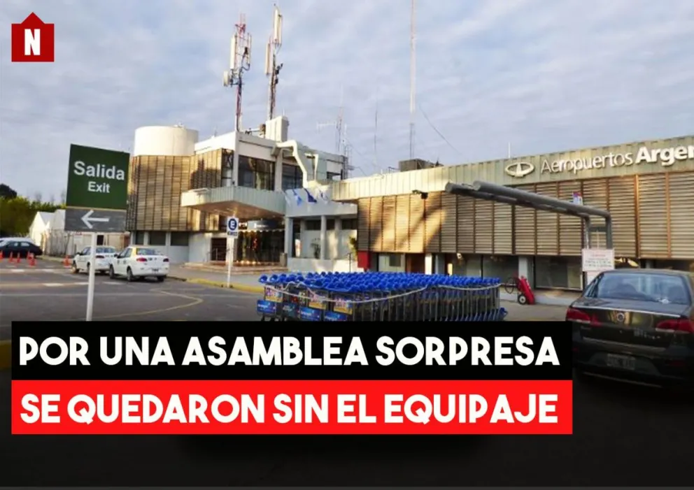 Se quedaron esperando el equipaje