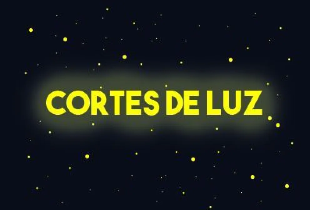Cortes de luz en Sarmiento y San Luis