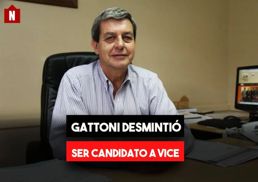 Gattoni desmintió ser candidato a vicegobernador