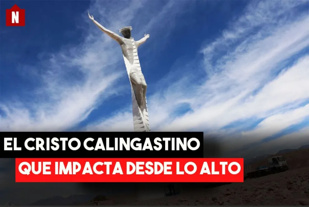 El Cristo calingastino que impacta a todos