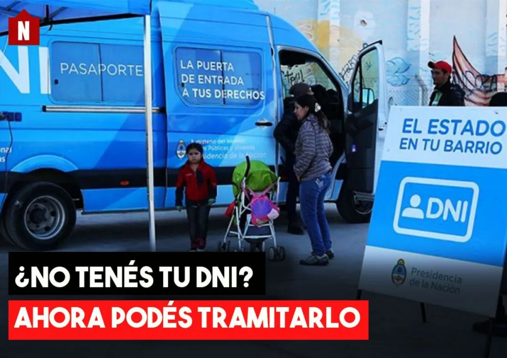 ¿No tenés tu DNI? Ahora podés tramitarlo