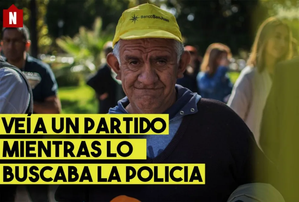 El "Tatá" estaba viendo un partido mientras lo buscaba la Policía
