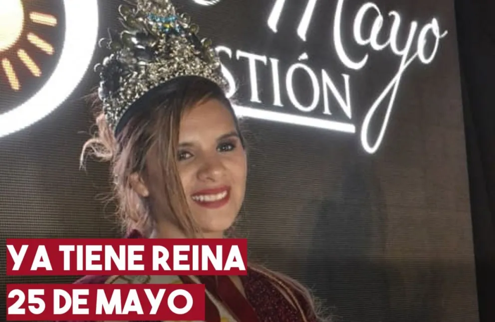 25 de Mayo ya tiene nueva reina: Daniela Escudero