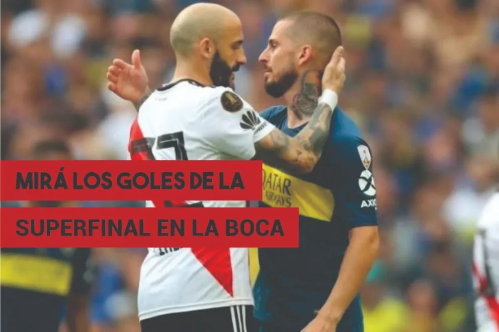 Mirá los goles de la Superfinal en La Bombonera