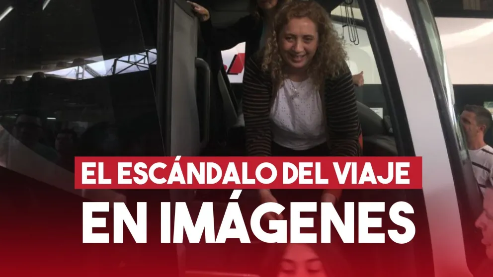 El escándalo en el viaje de egresados, en imágenes