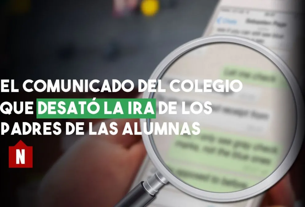 El comunicado del colegio que desató la ira de los padres de las alumnas