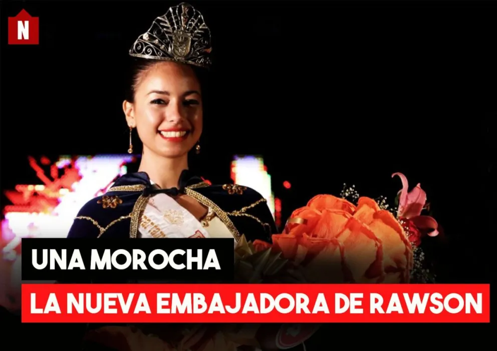 Una morocha, la embajadora cultural de Rawson