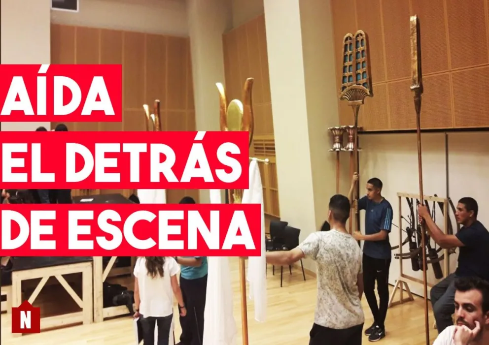 Aída, el detrás de escena