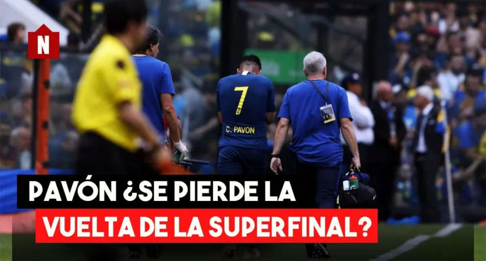 Pavón se lesionó y se pierde la vuelta de la Super Final