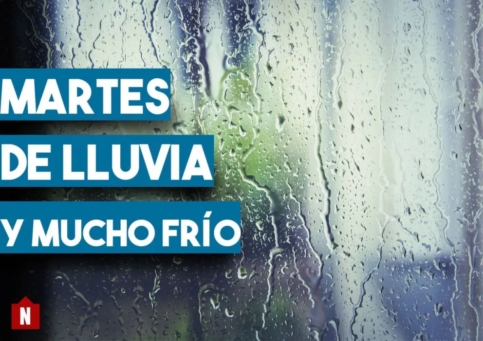Martes, de lluvia y mucho frío en San Juan