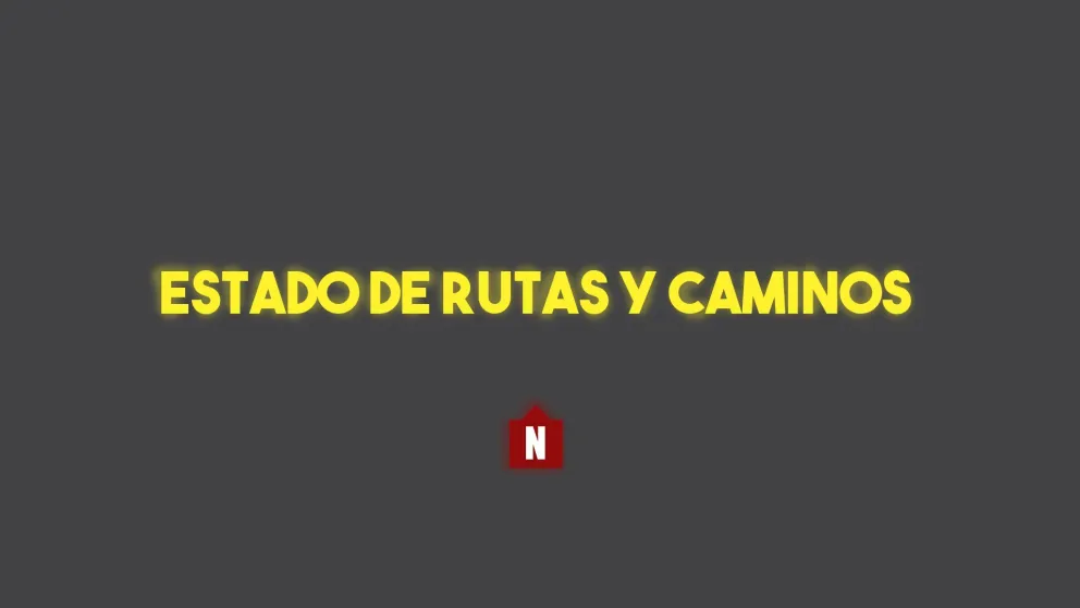 Conocé el estado de las rutas de la provincia