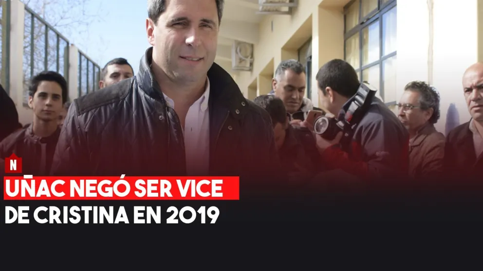 Uñac negó ser vicepresidente de Cristina en 2019
