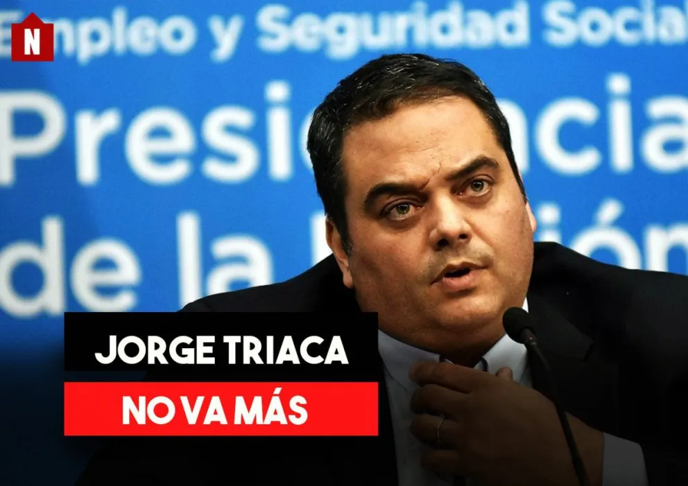 Triaca dió un portazo