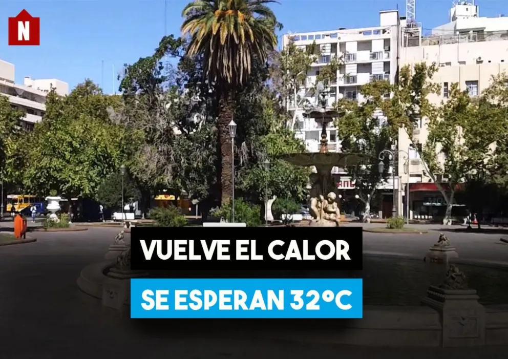 Vuelve el calor: se esperan 32°C