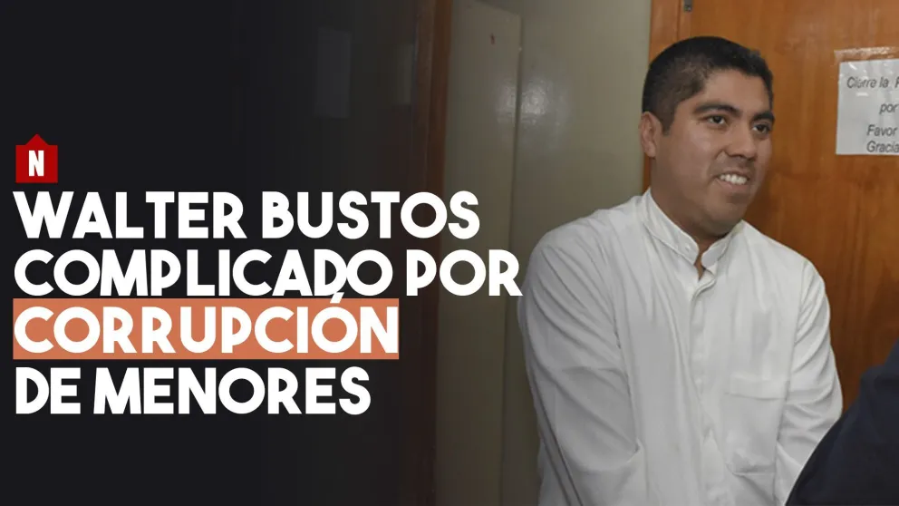 El cura Walter Bustos, complicado por corrupción de menores
