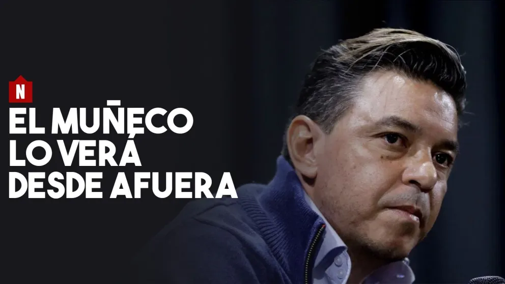 Gallardo seguirá afuera