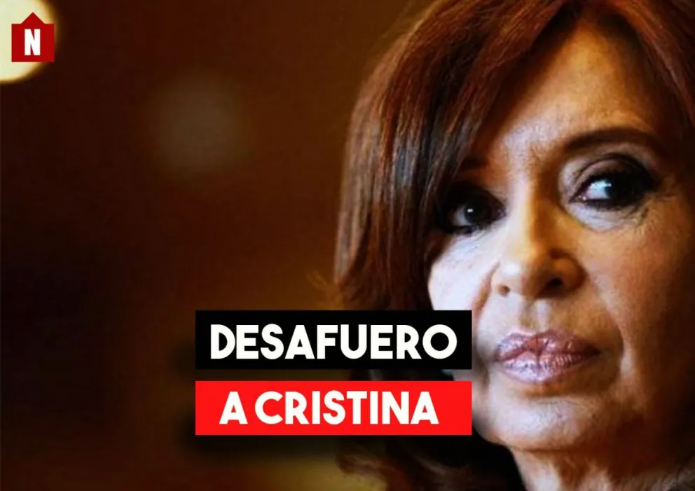 Buscan desaforar a Cristina Fernández
