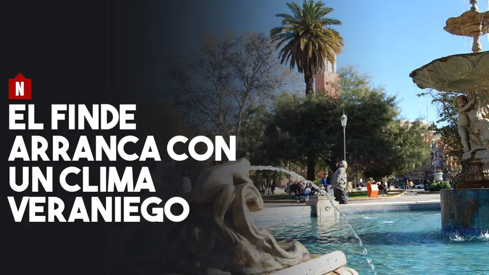 El finde arranca con una temperatura veraniega