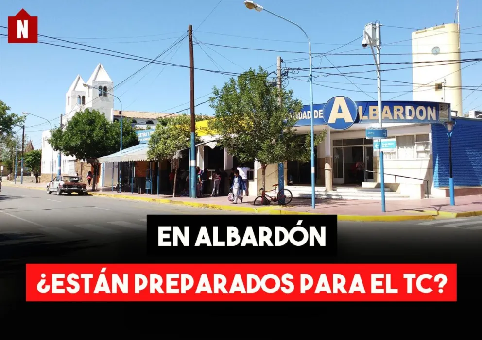 En Albardón, ¿están listos para recibir el TC?