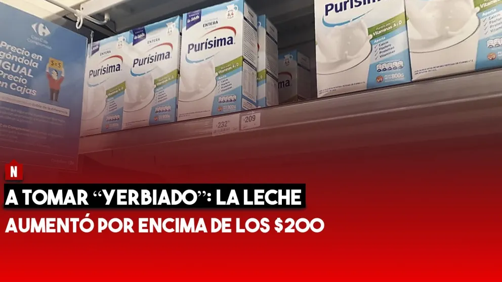 La leche, entre los productos que más aumentaron en San Juan