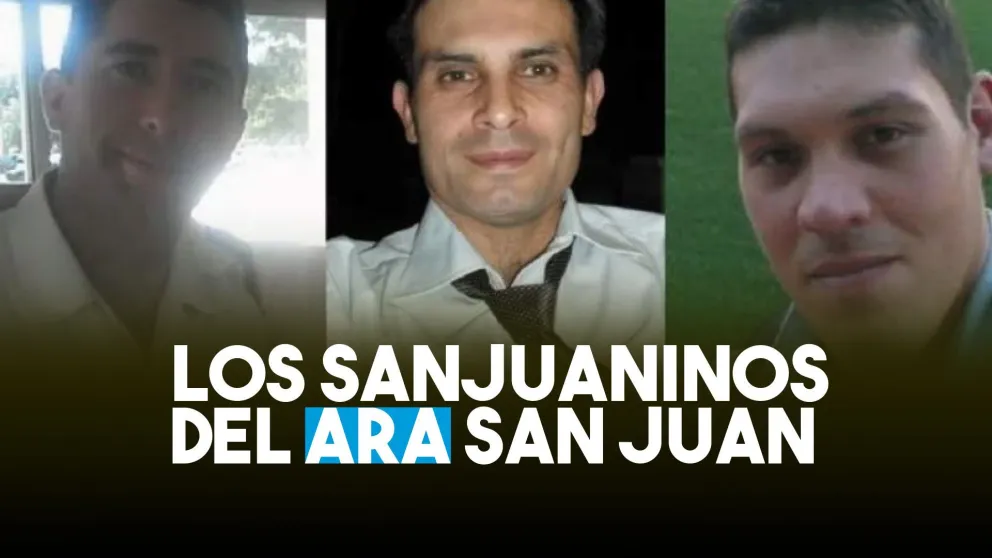 Los sanjuaninos del ARA San Juan