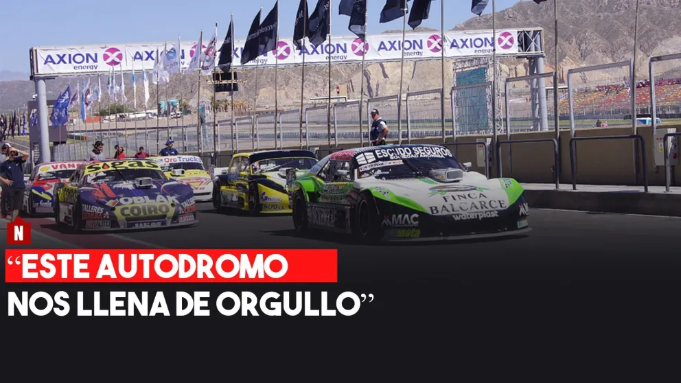 Jorge Chica: "Este autodromo nos llena de orgullo"
