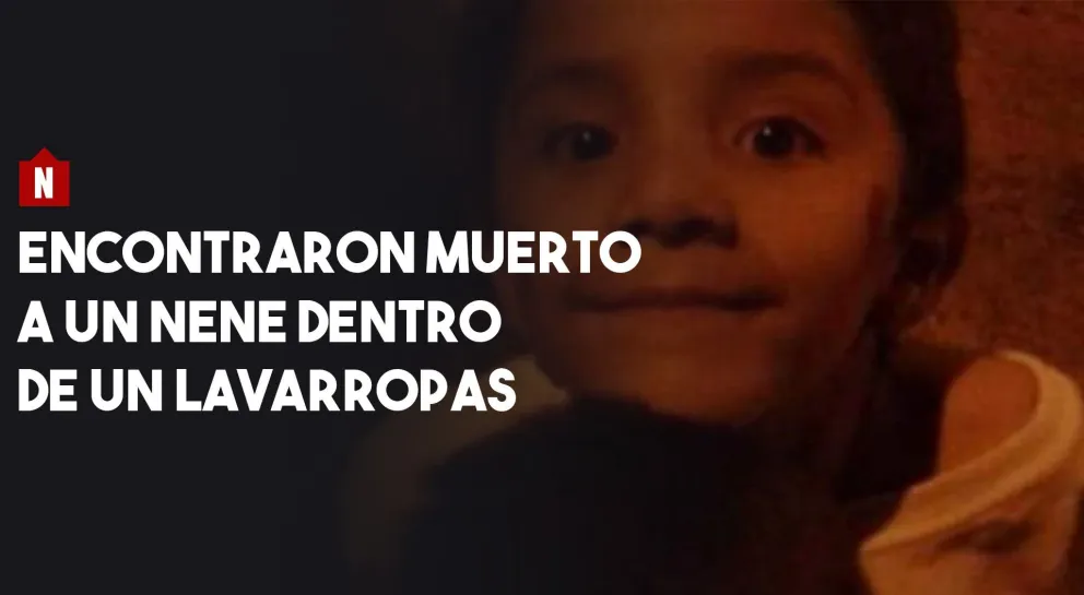Encontraron muerto a un nene de 4 años dentro de un lavarropas