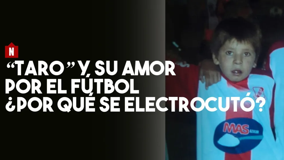 "Taro" y su pasión por el fútbol
