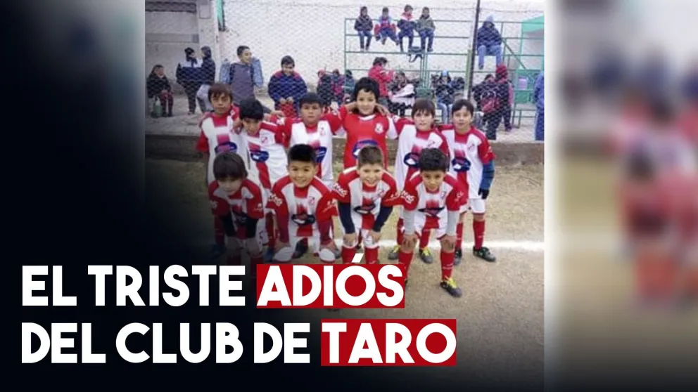 El  triste adiós del club de Taro