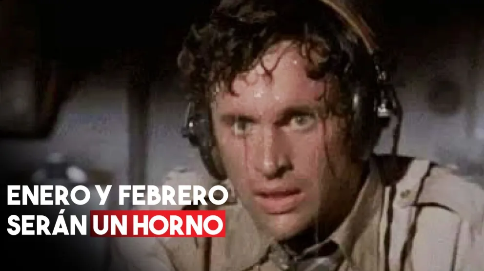 Enero y febrero serán un horno