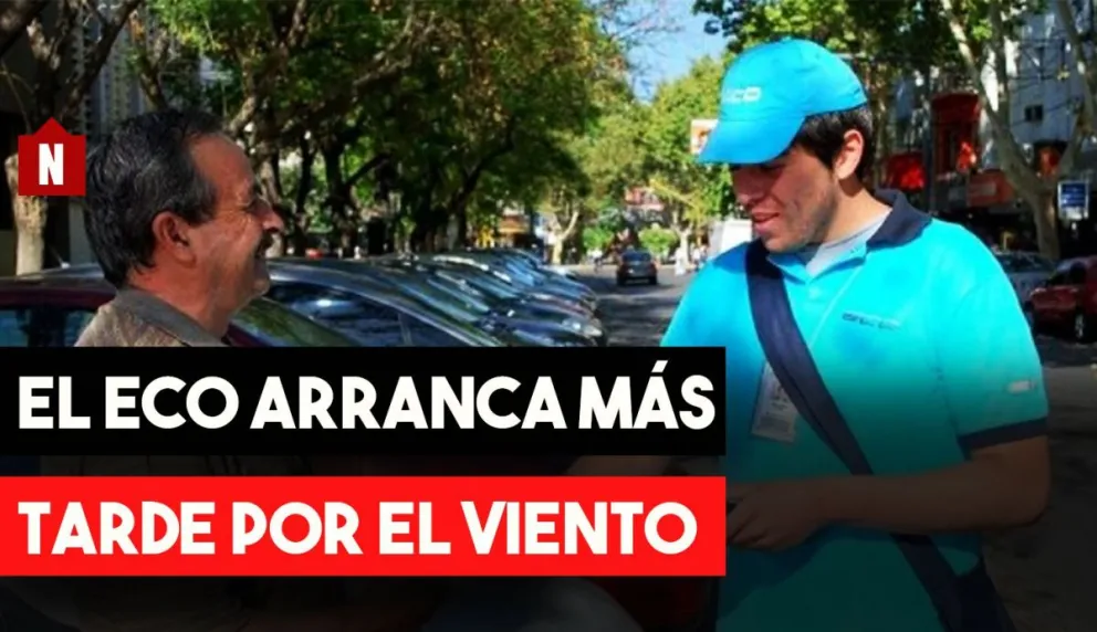 El Eco arranca más tarde por el viento