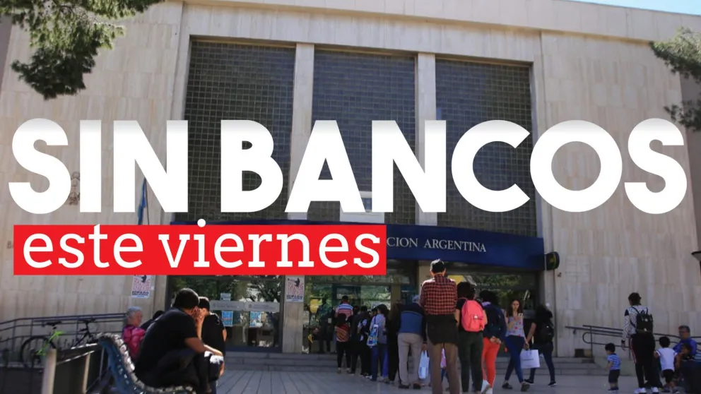 Sin bancos este viernes