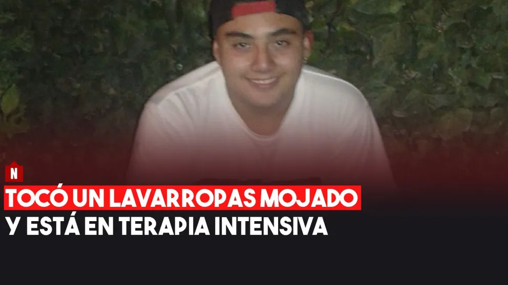 Otra descarga: tocó un lavarropas mojado y está en Terapia Intensiva